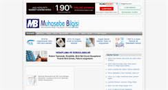 Desktop Screenshot of muhasebebilgisi.com